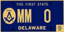 Masonic License plate